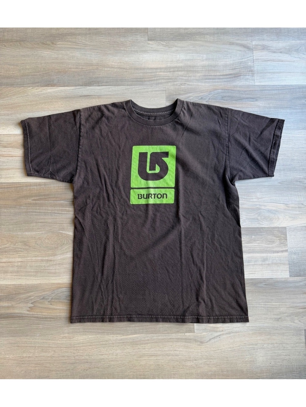 Vintage Y2K Burton Chocolate Brown T-Shirt